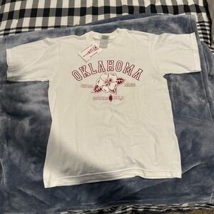 OU white tee